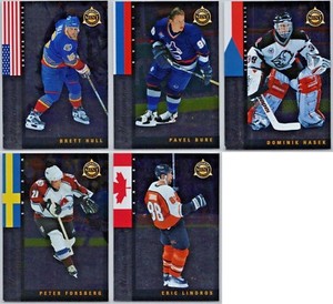 1997-98 PINNACLE MINT MINTERNATIONAL INSERT CARDS - PICK SINGLES - FINISH SET BV