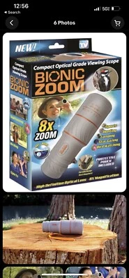Bionic Zoom - Compact Optical Grade Viewing Scope, 8x Zoom - As Seen on TV - Image 1 of 4