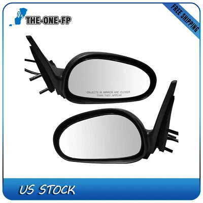 Espejos retrovisores laterales izquierdo derecho potencia texturizados para Ford Mustang 1999-2004 FO1321171 Foto 1 de 4