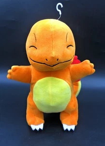 Game Freak Nintendo Pokemon Charmander Eyes Closed Smiling 20cm Soft Plush Toy - Picture 1 of 4