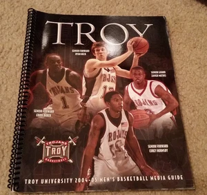 2004-05 Troy Trojans Herren Basketball Media Guide - Bild 1 von 1