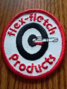 Parche de tiro con arco publicitario de productos Flex Fletch - Imagen 1 de 3