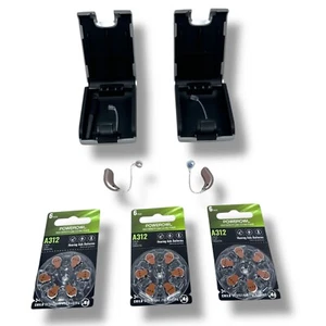 Sonic CR20 MNR Hearing Aids Noise Reduction Bluetooth in Canal Right Left Set - Picture 1 of 8