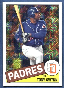 2020 Topps Chrome Tony Gwynn 1985 Topps MOJO Refractor #85TC-34 - Picture 1 of 2