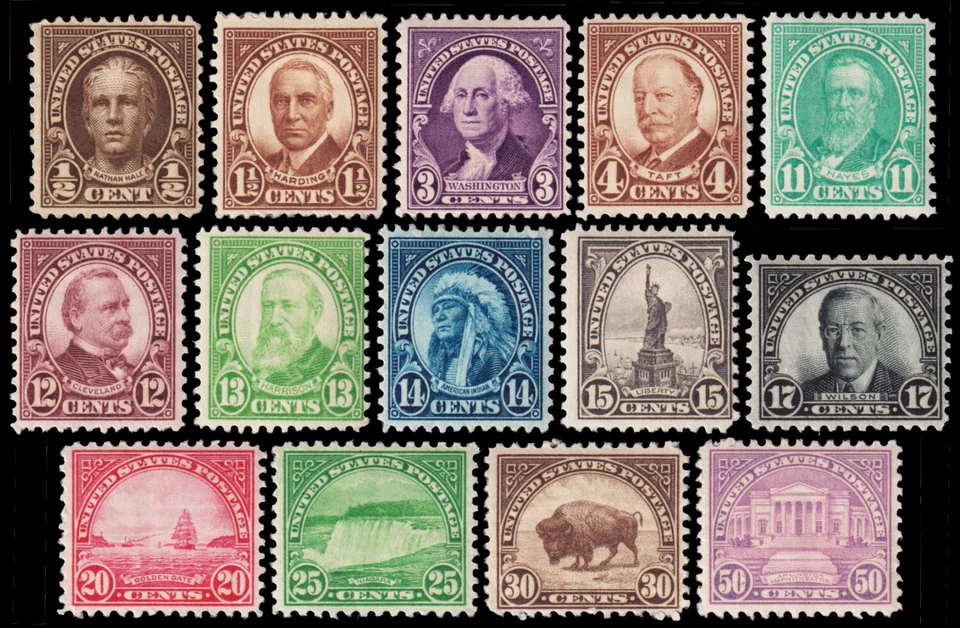 United States Scott 653, 684, 720, 685, 692-701 (1929-32) Mint H F-VF J - Image 1 of 1