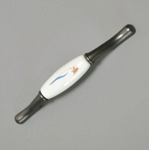 ANTRACIT - Weiss BA 128 mm Möbelgriff Möbel Tür Schubladengriffe Schrankgriffe - Picture 1 of 2