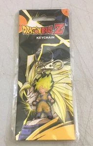 ORIGINAL VINTAGE ONE OF THE 1ST Dragon Ball Z SD SS Goku Key Chain - Picture 1 of 1