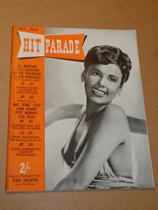 Hit Parade Magazine July 1954 Lena Horne cover (David Whitfield/Billy Eckstine) - Picture 1 of 1