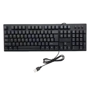 Wired Keyboard Wired Waterproof Multiple Languages Keyboard Lightweight - Picture 1 of 11