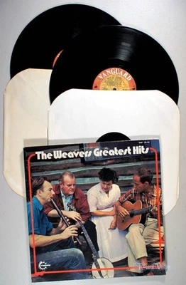 The Weavers - Greatest Hits (1971) 2-LP Vinyl • Best of, Pete Seeger - Image 1 of 2