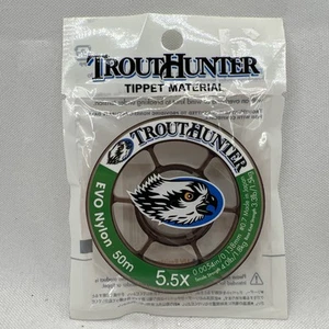 Trout Hunter EVO Nylon Tippet Material - 50m - 5.5X (4 LB Test) Made in Japan - Picture 1 of 2