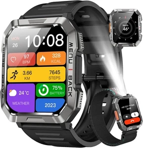 Blackview W60 Smartwatch Militare Uomo Fitness Chiamate BT Orologio Intelligente - Foto 1 di 8
