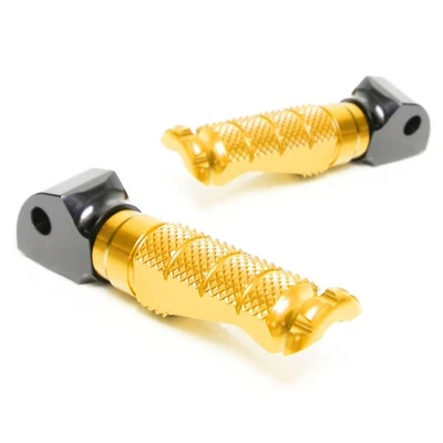 Clavijas traseras R-FIGHT doradas CNC para Honda CBR 300R 15 16 17 Foto 1 de 4