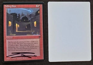 Signierter MTG Magic Artist Proof _ Legends _ FALLING STAR _ Doug Shuler 1/100 Rarität! - Bild 1 von 3