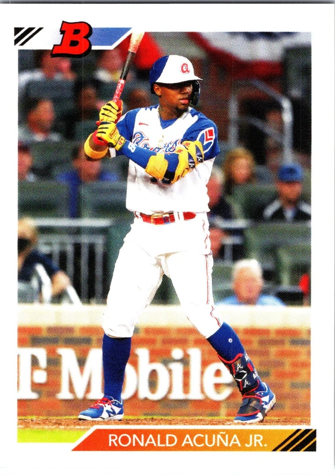 2021 Topps Throwback Thursday #TBT Online Exclusive /1640 Ronald Acuna Jr #47 - Image 1 of 2