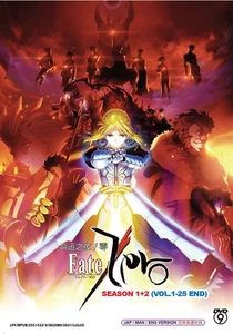 Fate Zero - Complete Collection (Season 1-2) Anime DVD with English Dubbed - Imagen 1 de 4