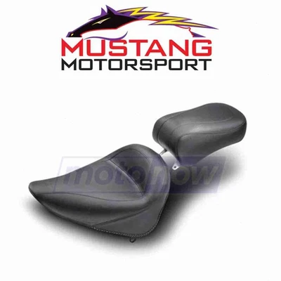 Mustang Vintage Solo Seat for 2001-2005 Harley Davidson FXSTBI Night Train - ob Foto 1 de 4
