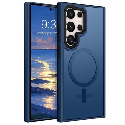 Funda MagSafe Magnética para Samsung S25 S24 S23 S22 S21 S20 Ultra Plus Cubierta Foto 1 de 4