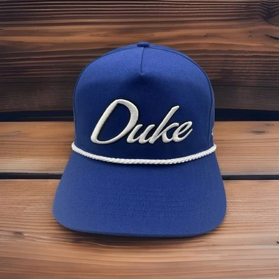 Duke Blue Devils Hat '47 Brand Hitch Mystery Promo "Blue Chorded Golf Cap H39 - Image 1 of 4