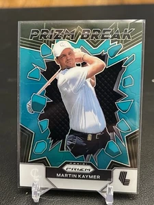 Martin Kaymer 2024 Panini Prizm LIV Golf - Prizm Break Teal /199 SP - Cleeks - Picture 1 of 2
