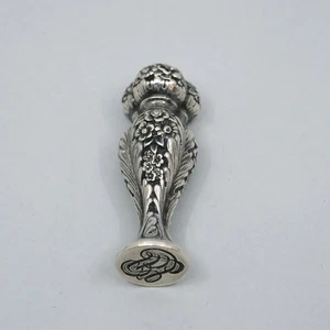 Tiffany & Co sello figurativo de plata esterlina ramo de flores 16,4 g - Imagen 1 de 12
