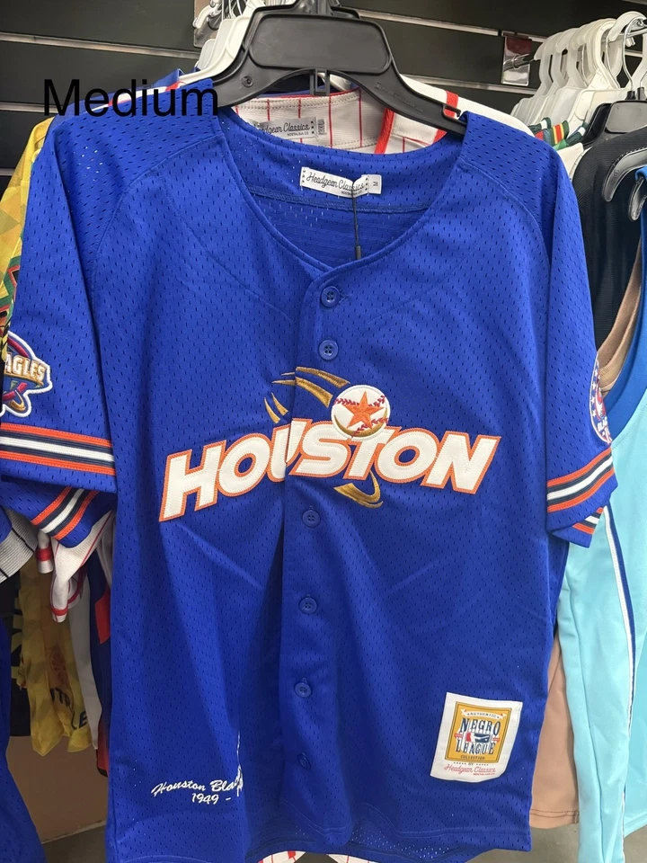 Camiseta de béisbol de la Liga Negra de Houston Foto 1 de 2