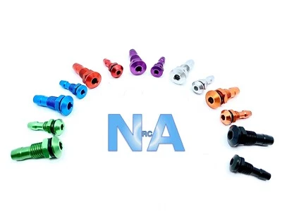 RC Boat Water Outlet Nozzle Cooling M8 M6 Red Blue Black Purple Silver Green Ora
