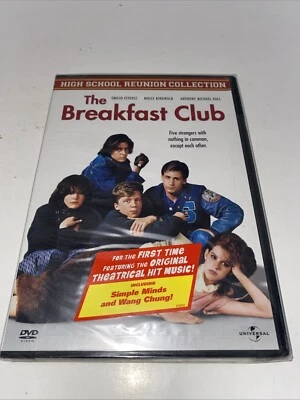 NEW The Breakfast Club DVD Emilio Estevez Molly Ringwald Anthony Michael Hall - Image 1 of 4