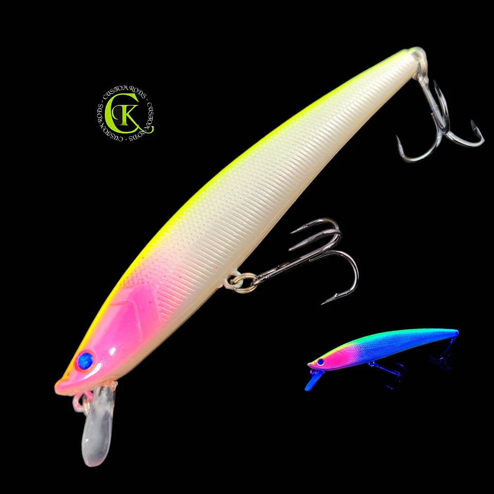 Twitchbait 11,5cm UV Hardbait Crankbait Wobbler Kunstköder Zander Forelle Rapfen - Bild 1 von 1
