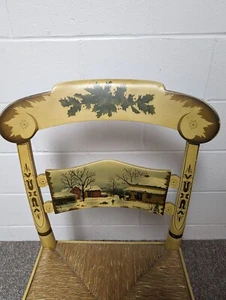 Rare!  1972 First year Hitchcock Christmas Chair, (only 100 made) - Picture 1 of 8