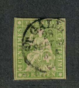 Switzerland Sc#40 Used/F-VF, Cv. $92.50 - Picture 1 of 2