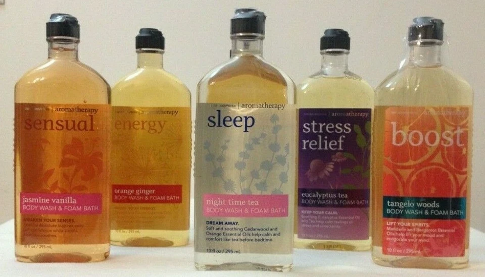 Bath & Body Works Aromatherapy Body Wash Foam Bath Shower Gel - YOU CHOOSE - Image 1 of 1