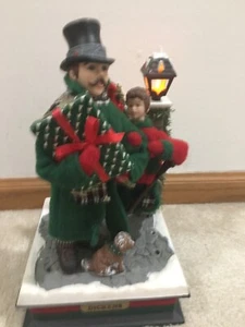 Holiday Creations Dickens Animated Christmas Scene Gently Used - Picture 1 of 6