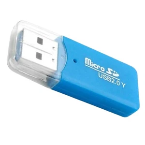 B97 USB 2.0 Lecteur de Carte Micro SD Lecteur de Carte Tf Slot Adaptateur Mini Clé USB Design - Photo 1 sur 16