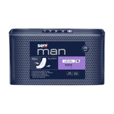 Seni Man Super Level 5 Inkontinenz Einlagen, 135 Stück - Bild 1 von 2