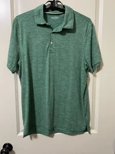J. Crew Men's Performance Green Polo Size Med. Super Soft Fabric - Picture 1 of 3
