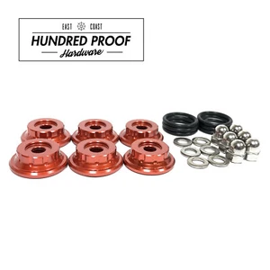 HUNDRED PROOF HARDWARE K Series Valve Cover Hardware K20 K20a K24 K24a2  [Red] - Bild 1 von 1