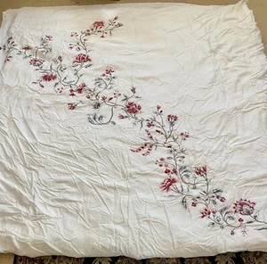Ikea Full/Queen Floral Bettbezug 86 x 86" keine Bettdecke oder passende Kissenbezüge EUC - Bild 1 von 3