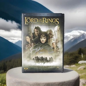 SEAN ASTIN AND ELIJAH WOOD LOTR DVD INSCRIBED SAM AND FRODO COA W/ Printed Photo - Picture 1 of 7