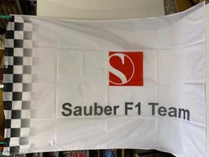Bandera Sauber F1 Team F1 Fórmula 1 Gran Premio 140x100 cm - Imagen 1 de 1