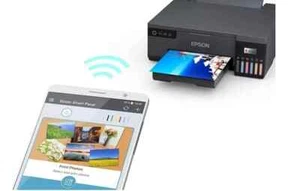 EPSON EcoTank L8050 A4 Size 6 Color Printer (with EPSON Ink) | PVC Card - Picture 1 of 3