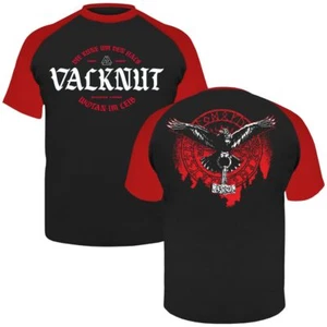Camiseta de hombre Valknut Die Rune alrededor del cuello y Wotan en el cuerpo M a 8XL vikingos - Imagen 1 de 13