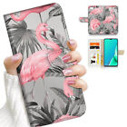 ( For Ipod Touch 5 6 7 ) Wallet Flip Case Cover Aj24344 Flamingo