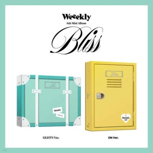 K-POP Weeekly 6th Mini Album [Bliss] CD+72p P.Book+2p Card+Sticker+Folded Poster - Picture 1 of 14