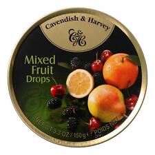 Cavendish and Harvey Fruit Tin - Mixed - Case of 12 - 5.3 oz