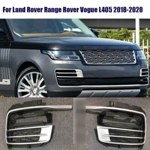 For Land Rover Range Rover Vogue L405 2018 19 2022 Front Fog Light Grille Covers - Bild 1 von 5