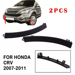Izquierda + derecha Moldura del guardabarros de la rueda del parachoques delantero para Honda Crv 2007-2011 - Imagen 1 de 7
