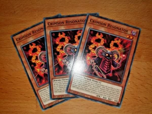 Yugioh 3x Crimson Resonator ETCO-EN017 (Playset) 1st Edition - Bild 1 von 1