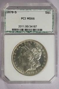 1878-S Dollaro Morgan - UNC - Foto 1 di 2