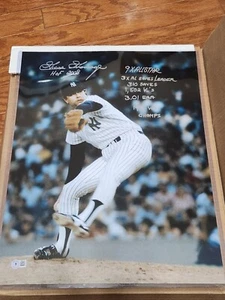 GOOSE GOSSAGE HOF SIGNED 16X20 YANKEES PHOTO BAS - HAND WRITTEN INSCRIPTION - Picture 1 of 4